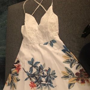 Floral minidress